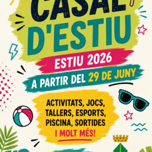Casal d'estiu 2026 - Ajuntament de l'Armentera