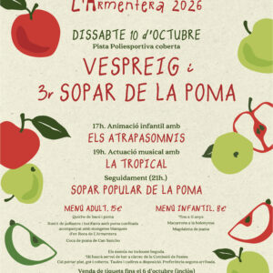 Sopar de la Fira de la Poma